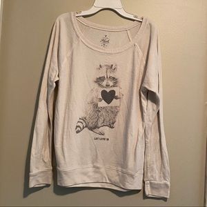 American Vintage Plush soft long sleeve shirt